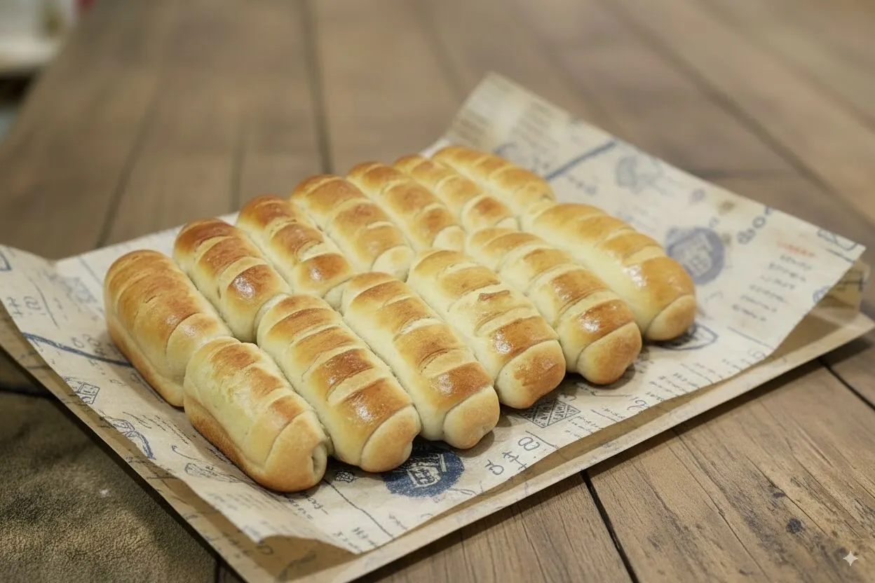 Pan de leche japonés