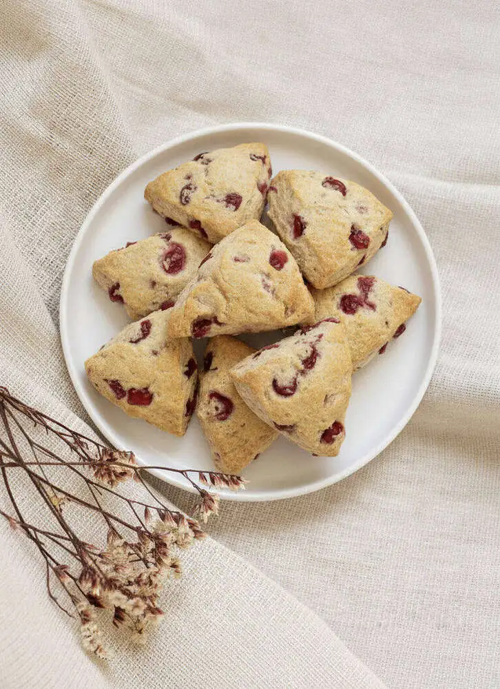 Scones recién horneados